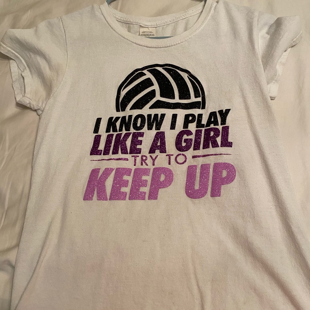 T-shirt that has been made